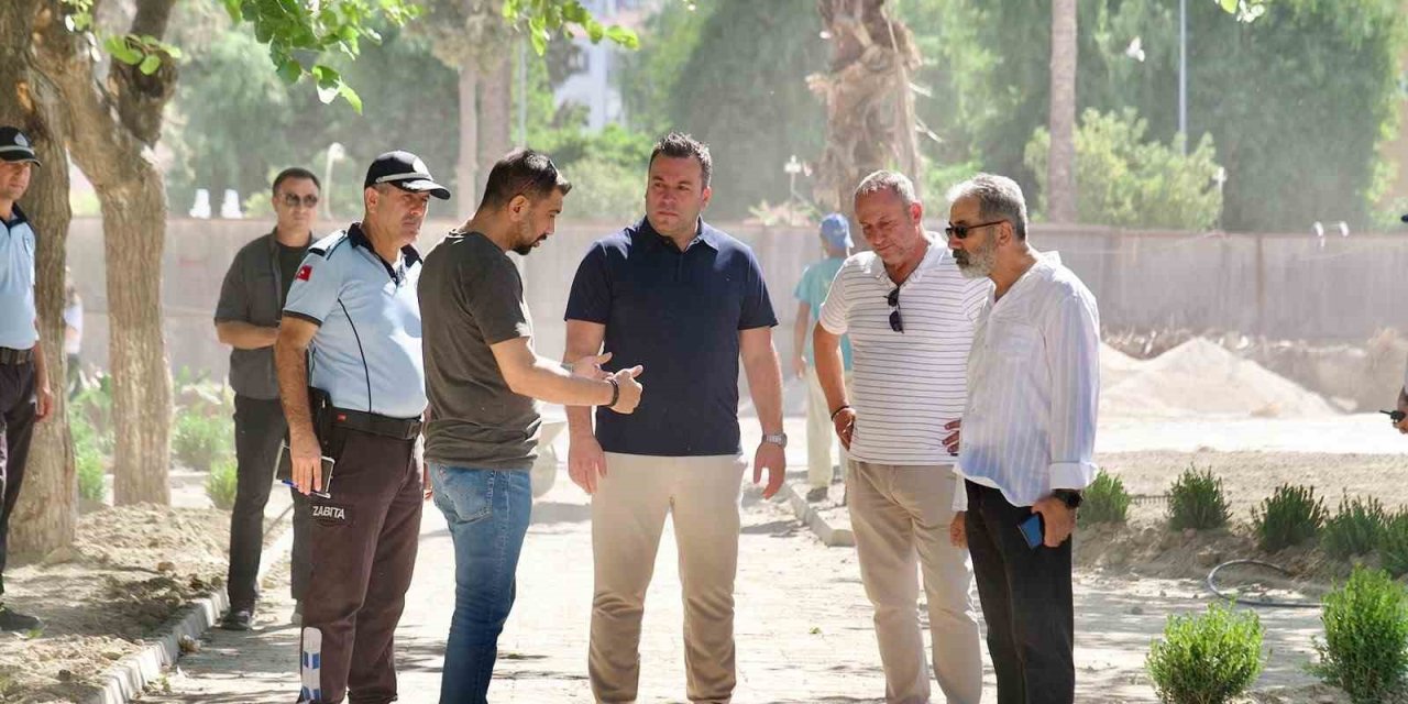 Kuşadası’nın yeni cazibe merkezi kent meydanında sona gelindi