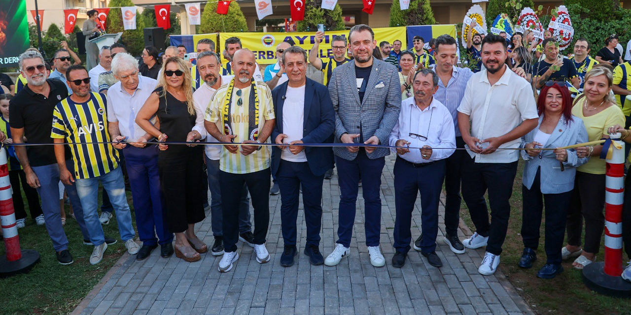 Efeler'de Fenerbahçeliler Parkı açıldı