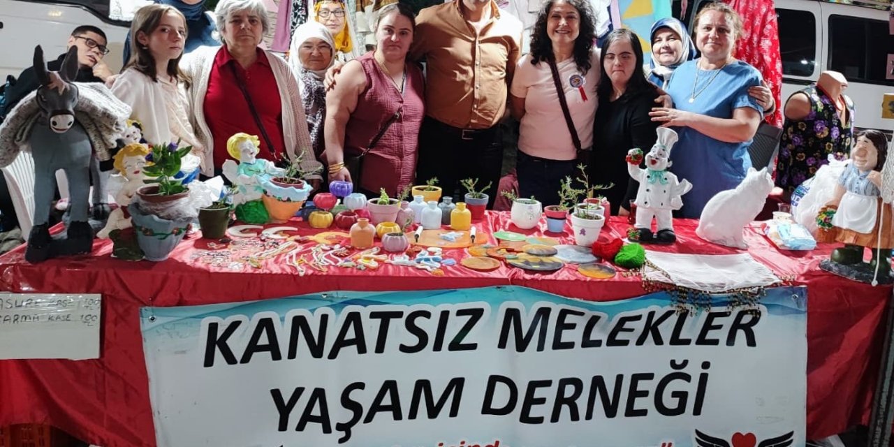 Kanatsız Melekler festivale renk kattı