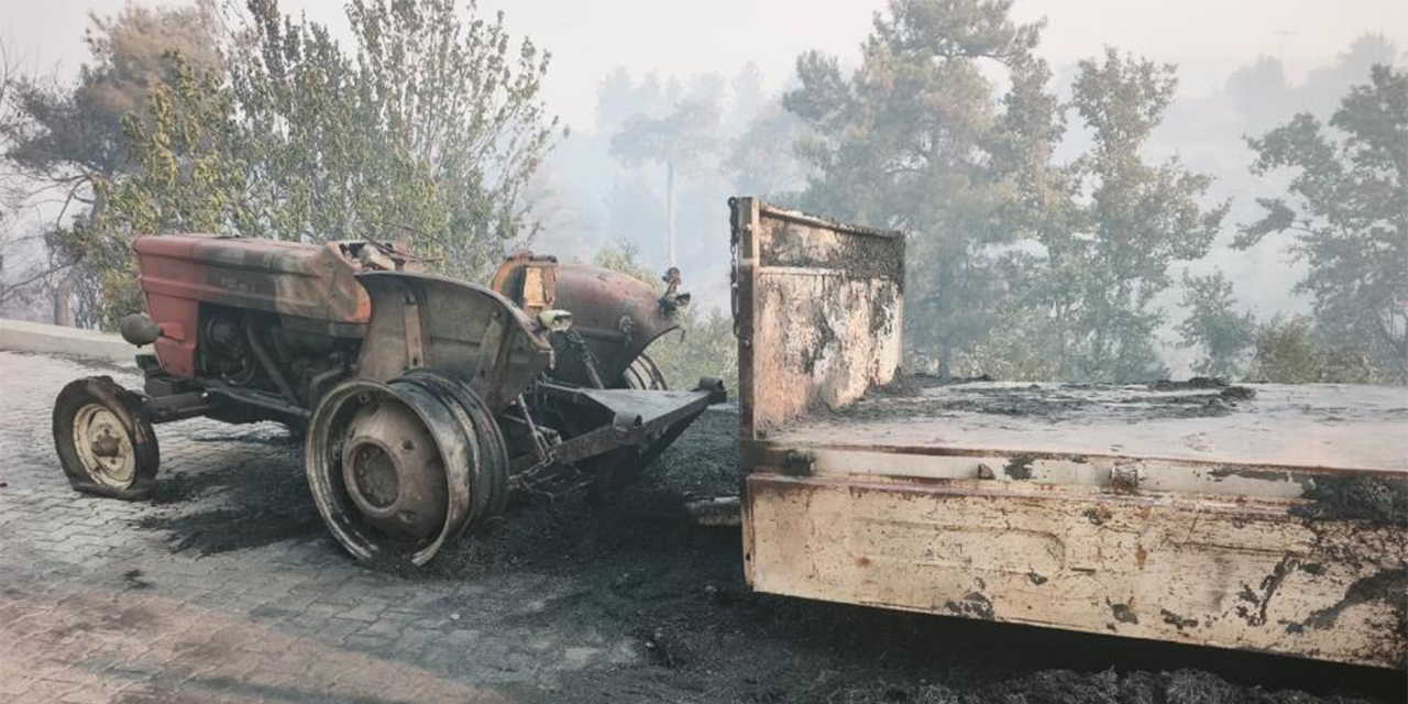 Yangında acı bilanço gün ağarınca ortaya çıktı