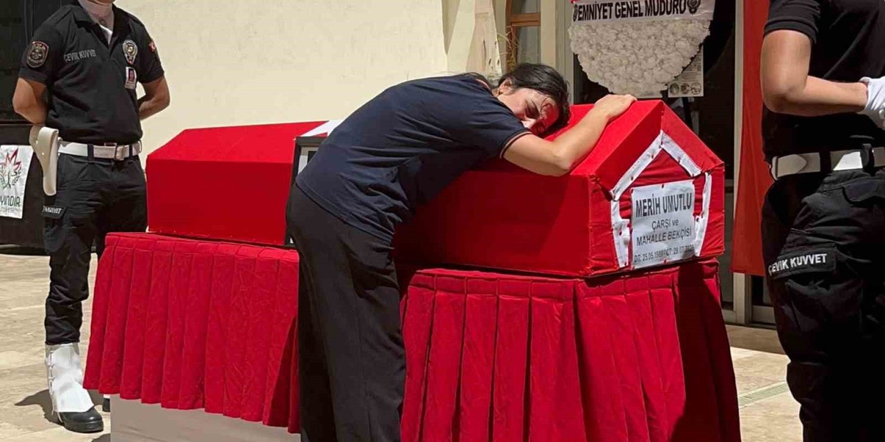 Bayındır’da Bekçi Merih Umutlu gözyaşlarıyla defnedildi