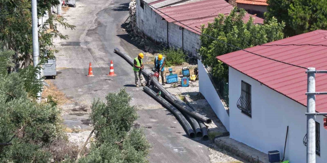 Söke Atburgazı’nda 4,6 milyon liralık içme suyu yatırımı başladı