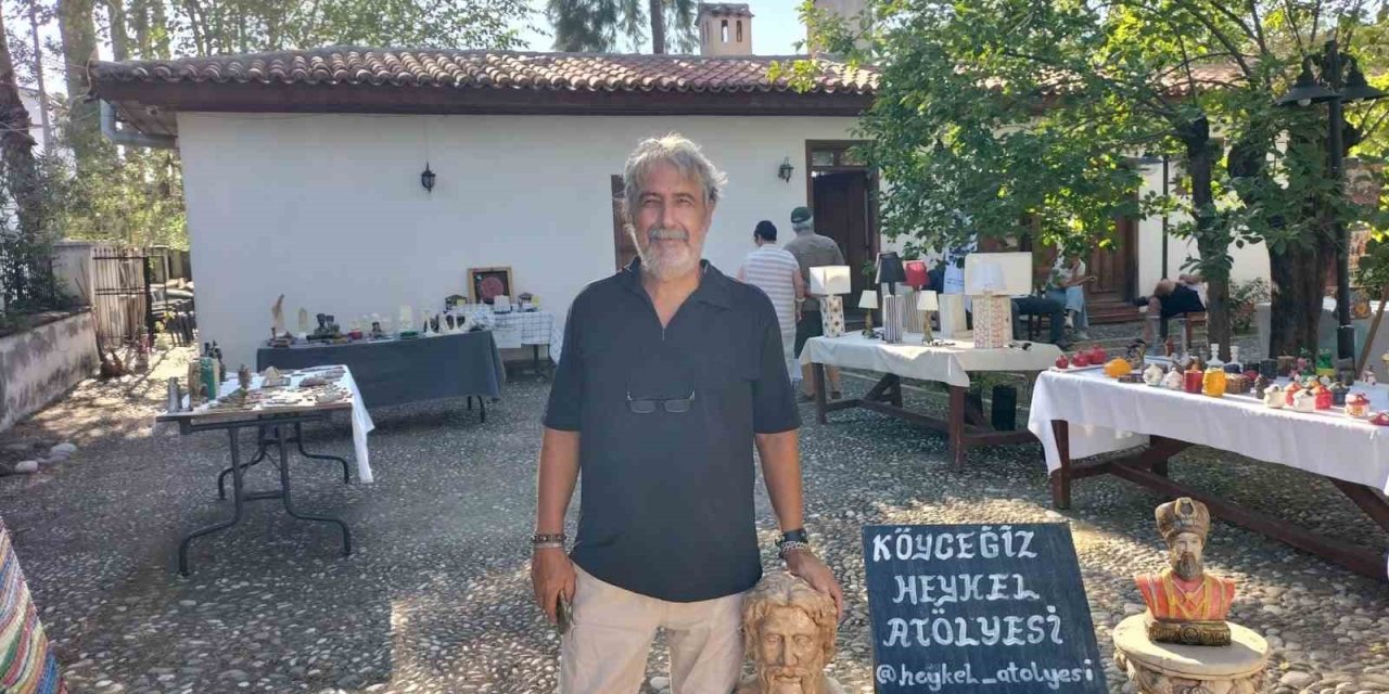 Köyceğiz’de heykel sergisi açıldı