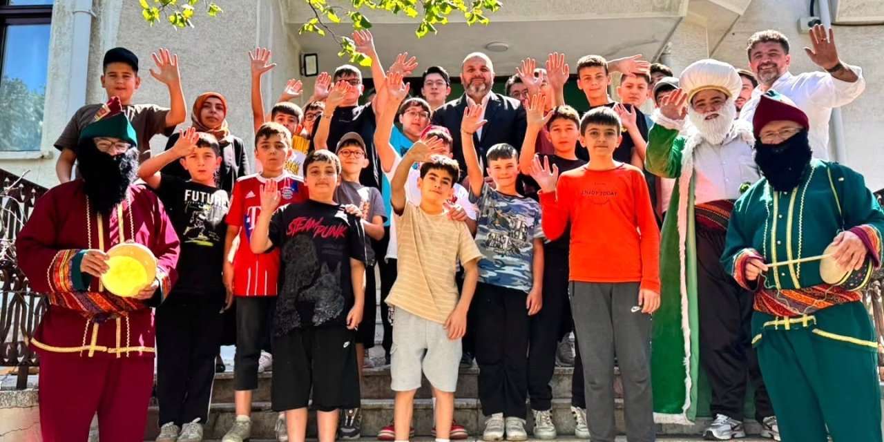 Müftü İrfan Açık, Yaz Kur’an Kursu öğrencileriyle Çamlıca Tabiat Parkı’nda buluştu