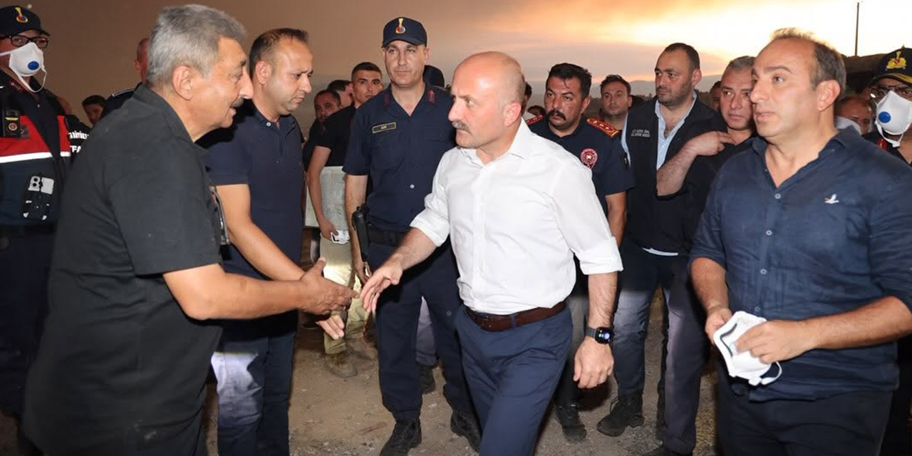 Aydın yanarken Vali Varol sahada, Çerçioğlu nerede?
