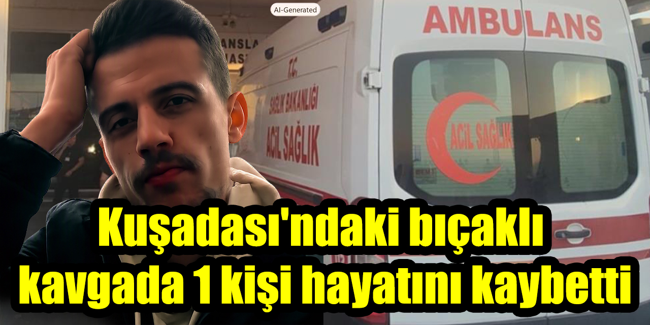 Kuşadası'ndaki bıçaklı kavgada 1 kişi hayatını kaybetti