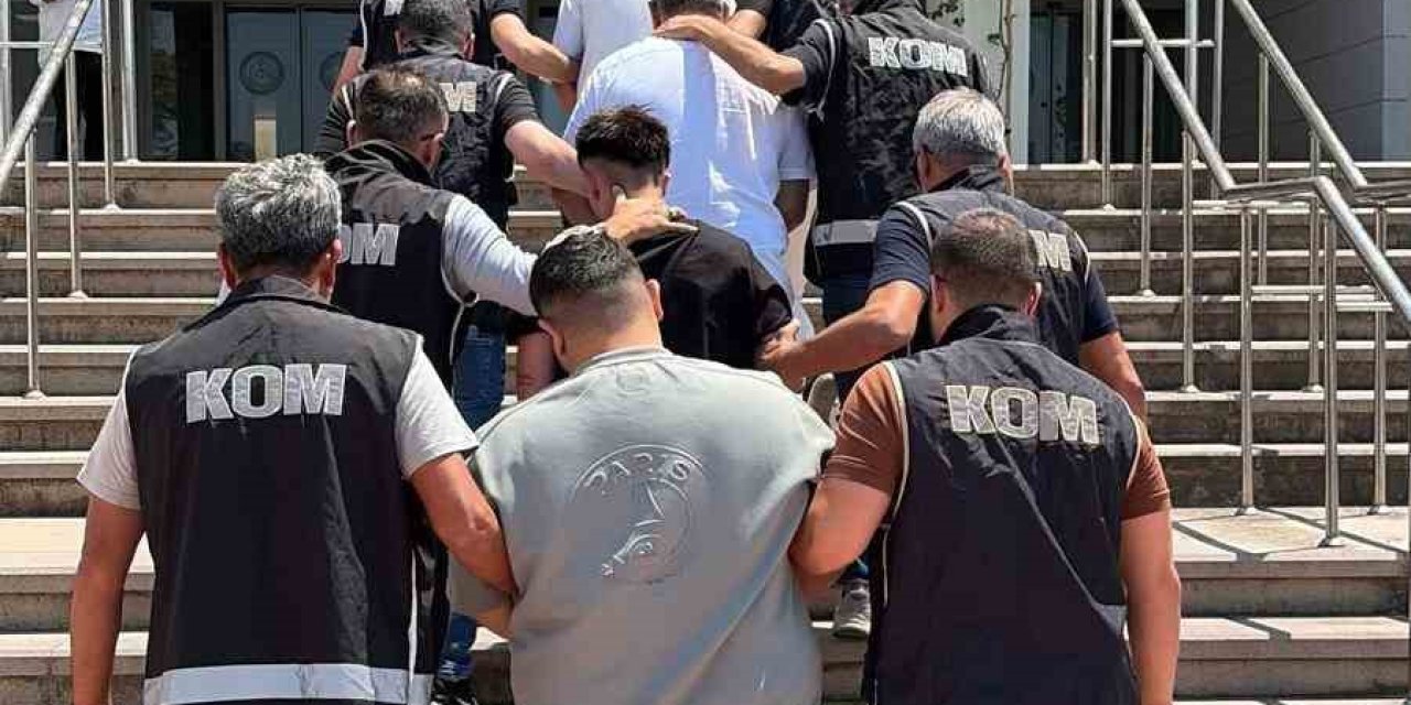 Bodrum’da suç örgütü operasyonu: 5 gözaltı