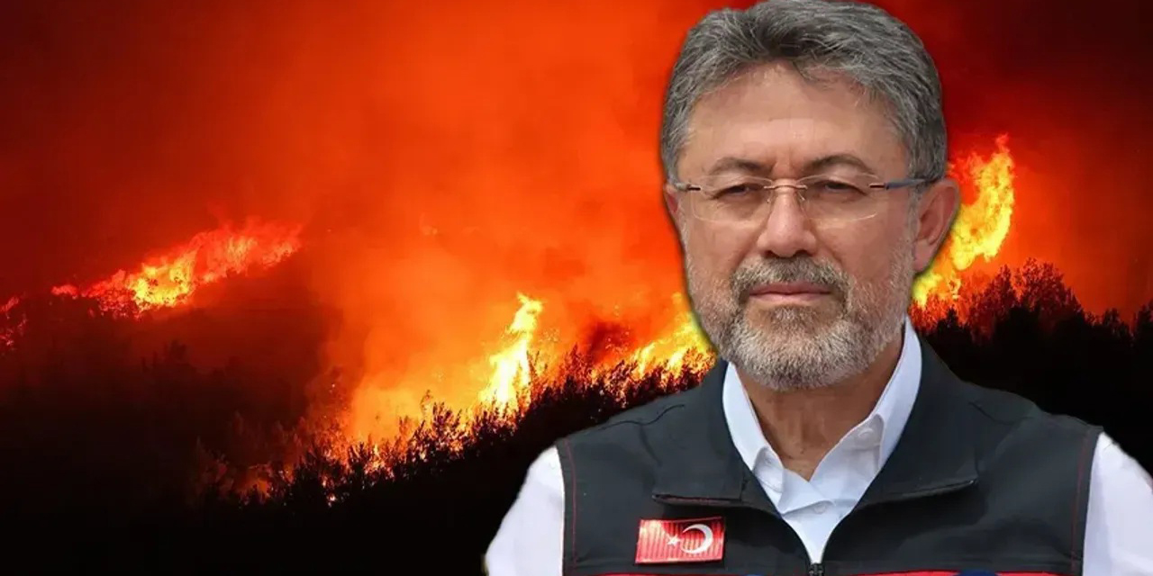 Bakan Yumaklı: "Çine yangınını tamamen kontrol altına almak için çalışmalar sürüyor"