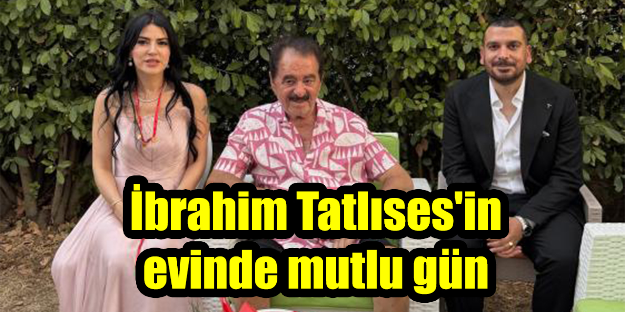 İbrahim Tatlıses’in evinde mutlu gün: Manevi kızına isteme töreninde beşi bir yerde taktı