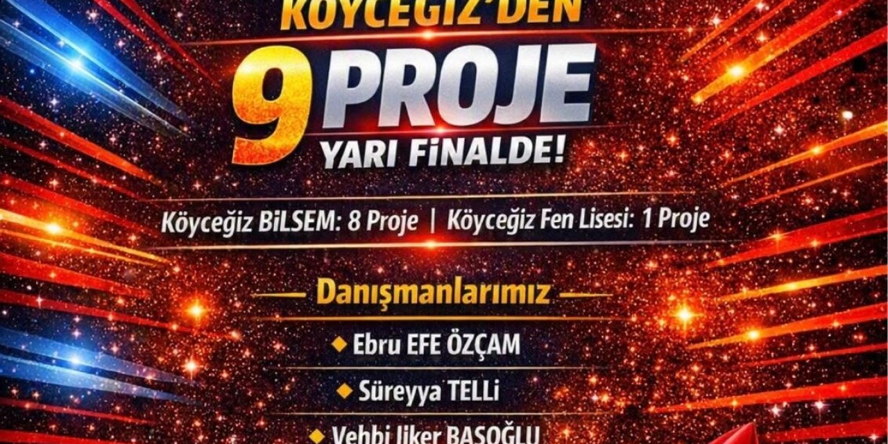 Köyceğiz’den TEKNOFEST 2026 Yarı Finallerine 9 proje