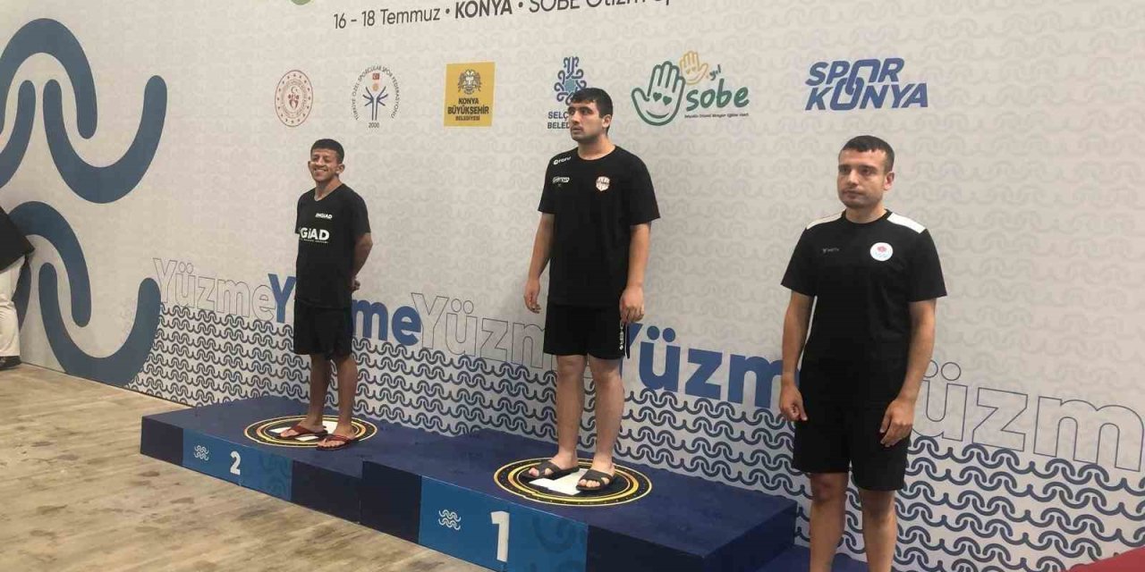Aydınlı özel sporcular Konya’dan madalyalarla döndü