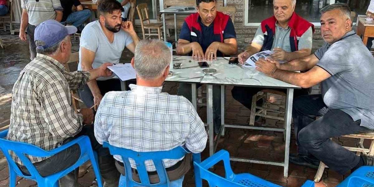 Köşk’te incir üreticilerine ilekleme ve hasat eğitimi