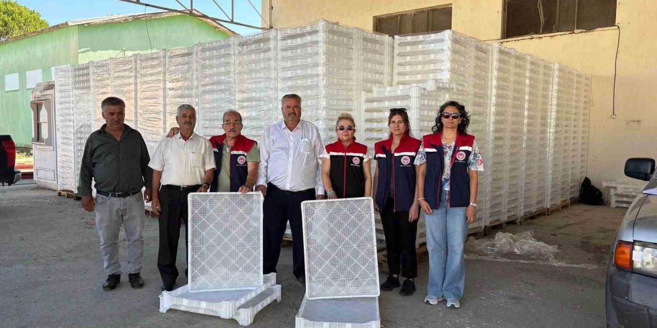 Nazilli’de incir üreticilerine 2 bin 400 kurutma kereveti desteği