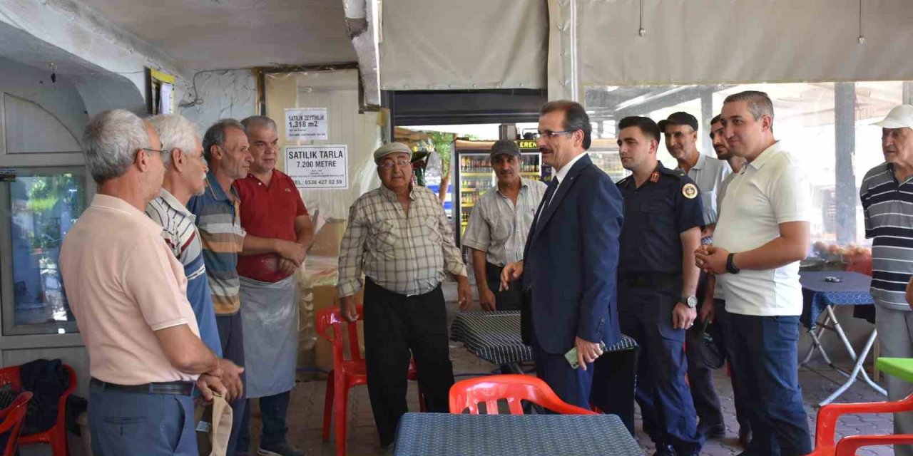 Kaymakam Güldoğan’dan, yangına karşı 112 çağrısı