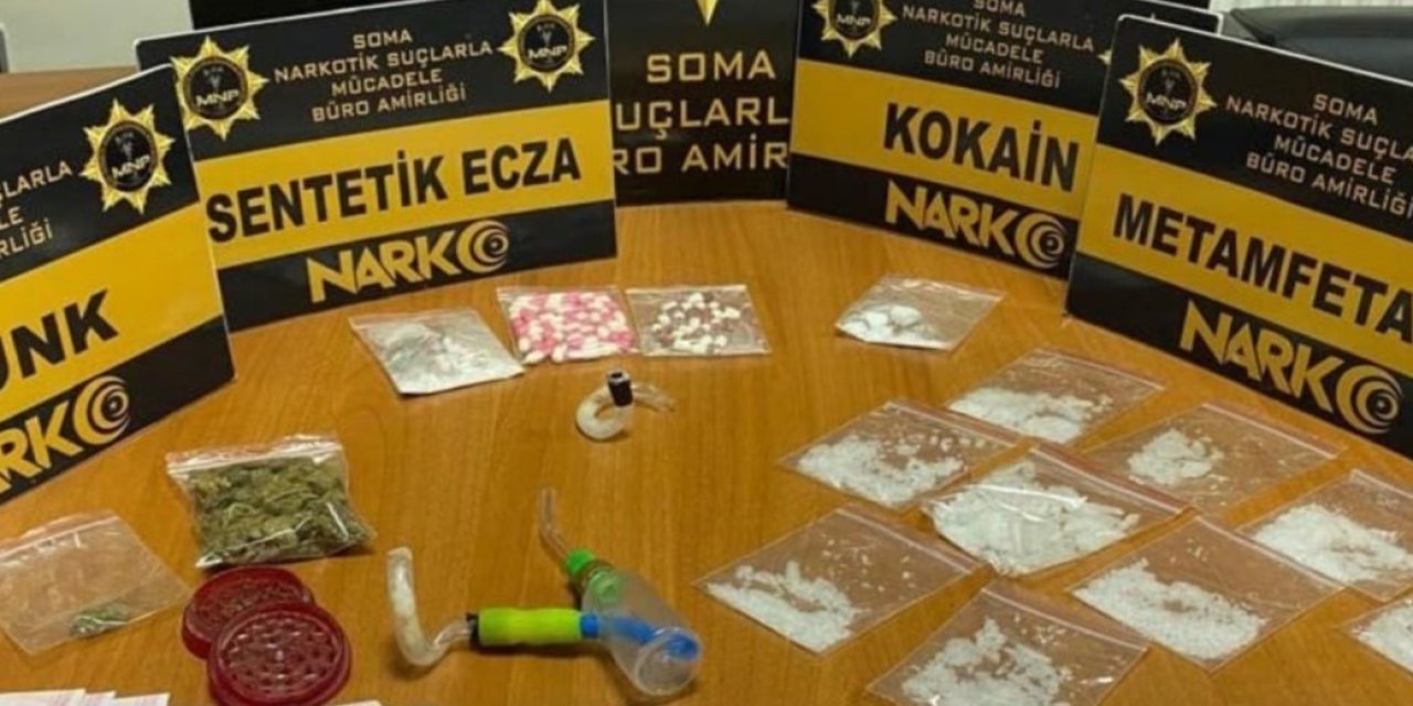 Manisa’da uyuşturucu operasyonlarında bir ayda 55 kişi tutuklandı