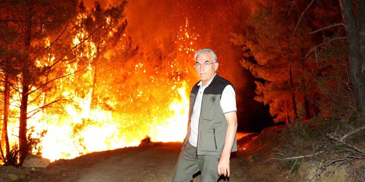 Orman Genel Müdürü Karacabey, sahada ekipleri yalnız bırakmadı