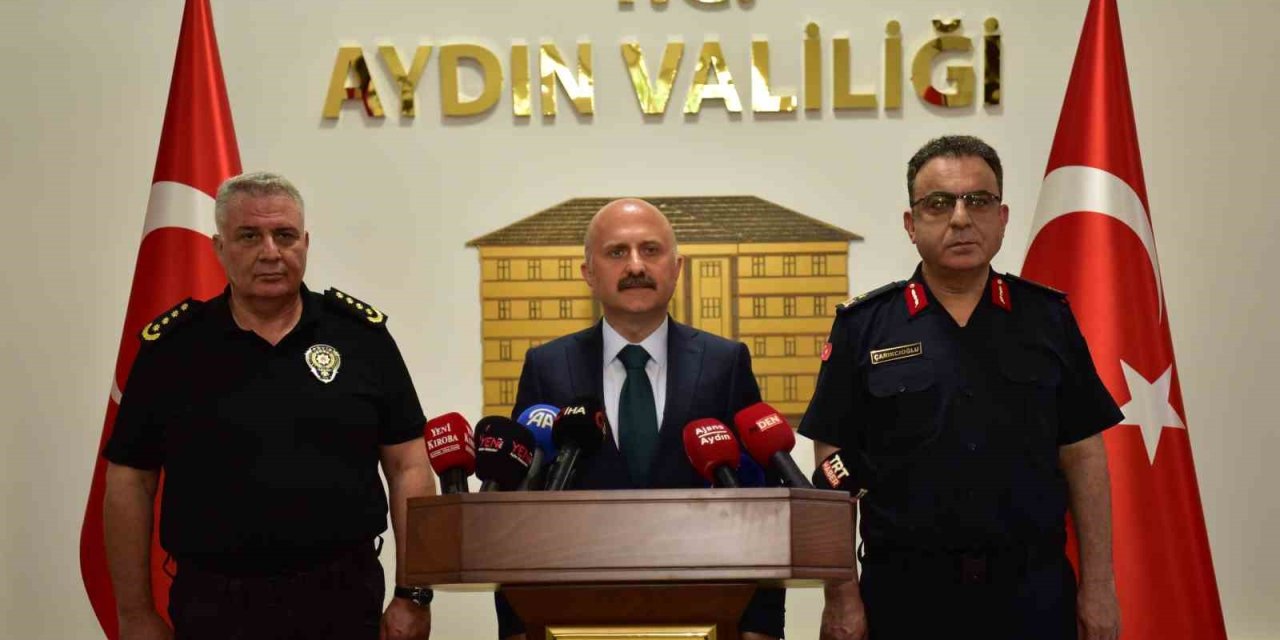 Aydın Valisi Varol açıkladı: "Çine orman yangını ile ilgili 2 kişi gözaltına alındı"