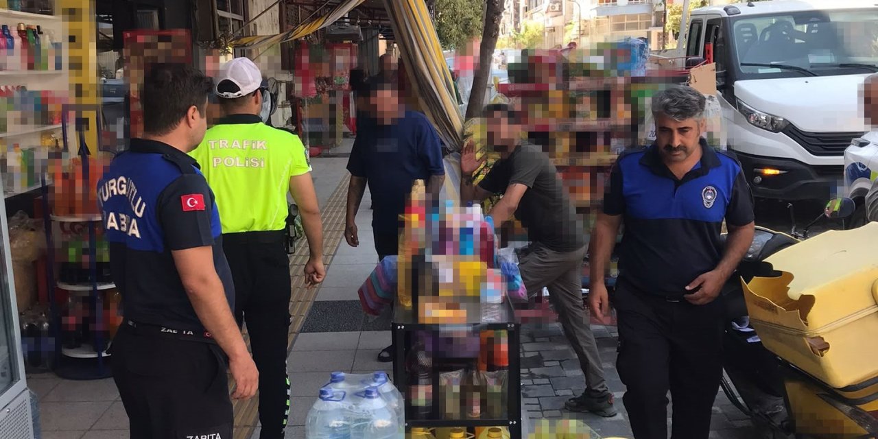Turgutlu’da kaldırım işgallerine geçit yok