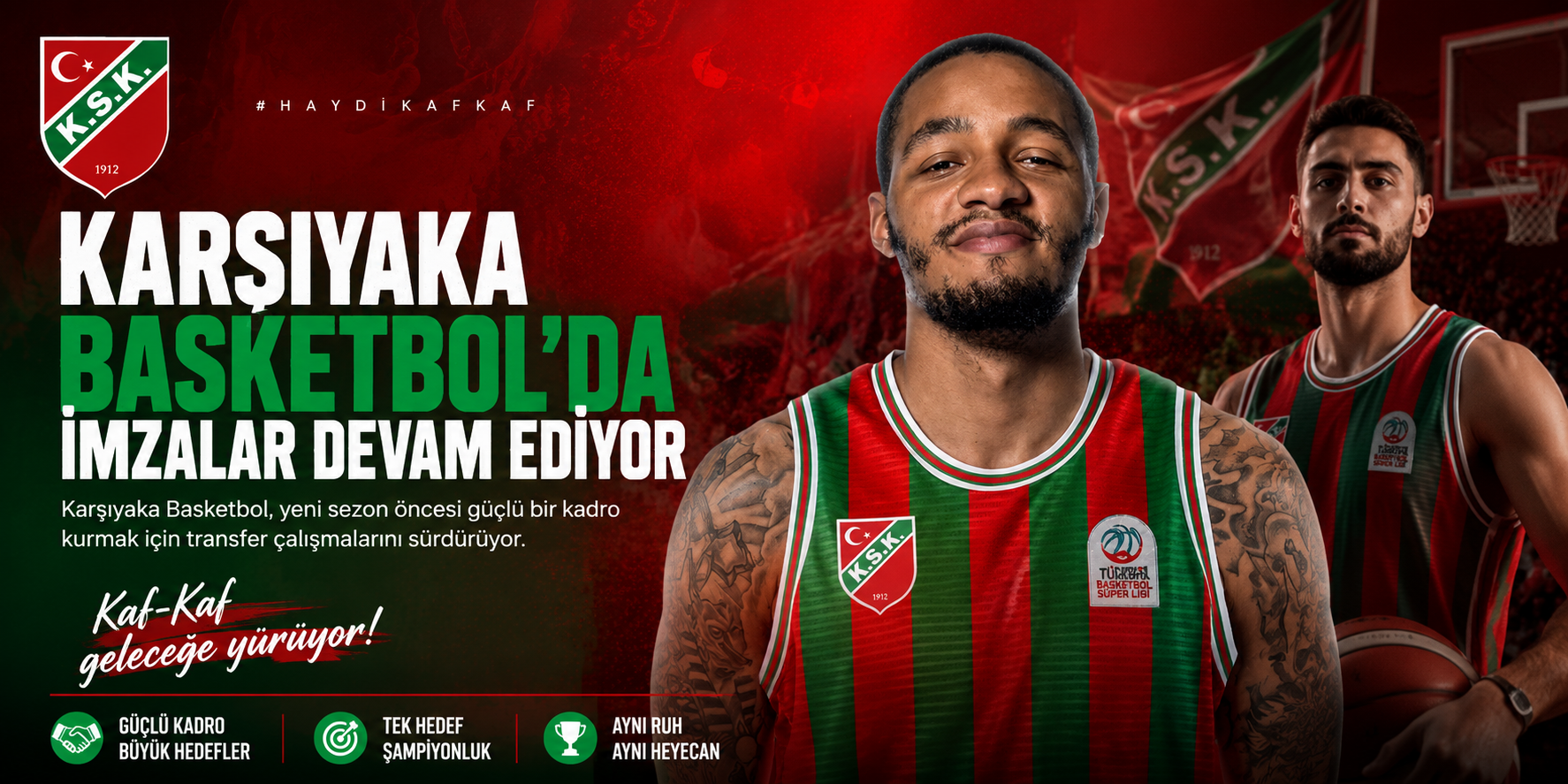 Karşıyaka Basketbol’da imzalar devam ediyor