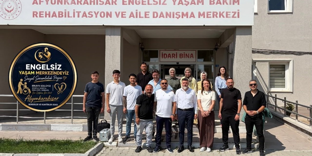 Özel bireylere yönelik saç bakım hizmeti gerçekleştirildi