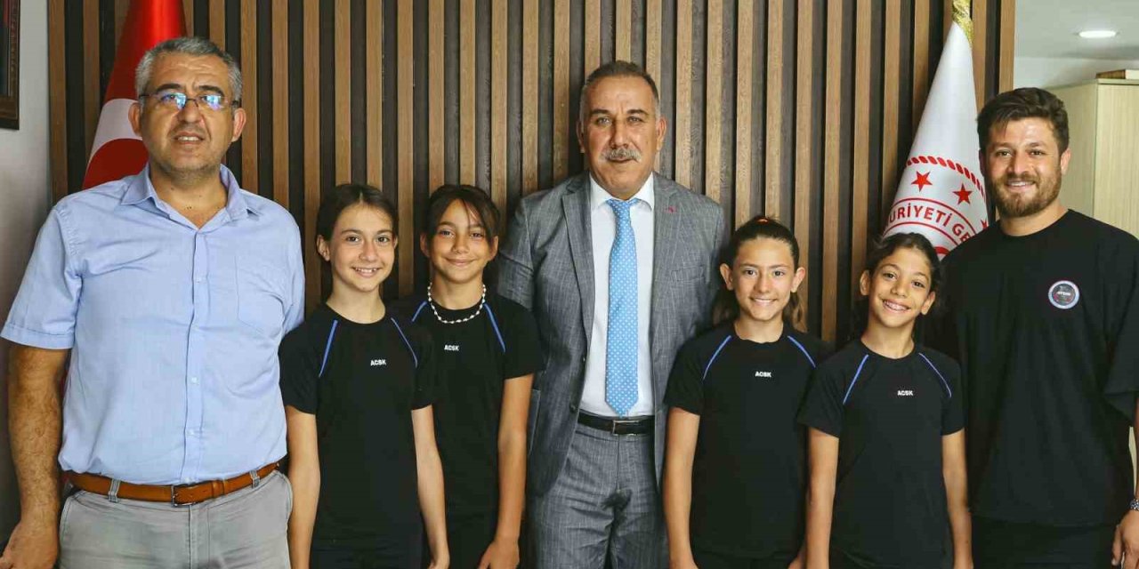 Aydın Gençlik ve Spor İl Müdürü Yığmatepe başarılı sporcuları ağırladı