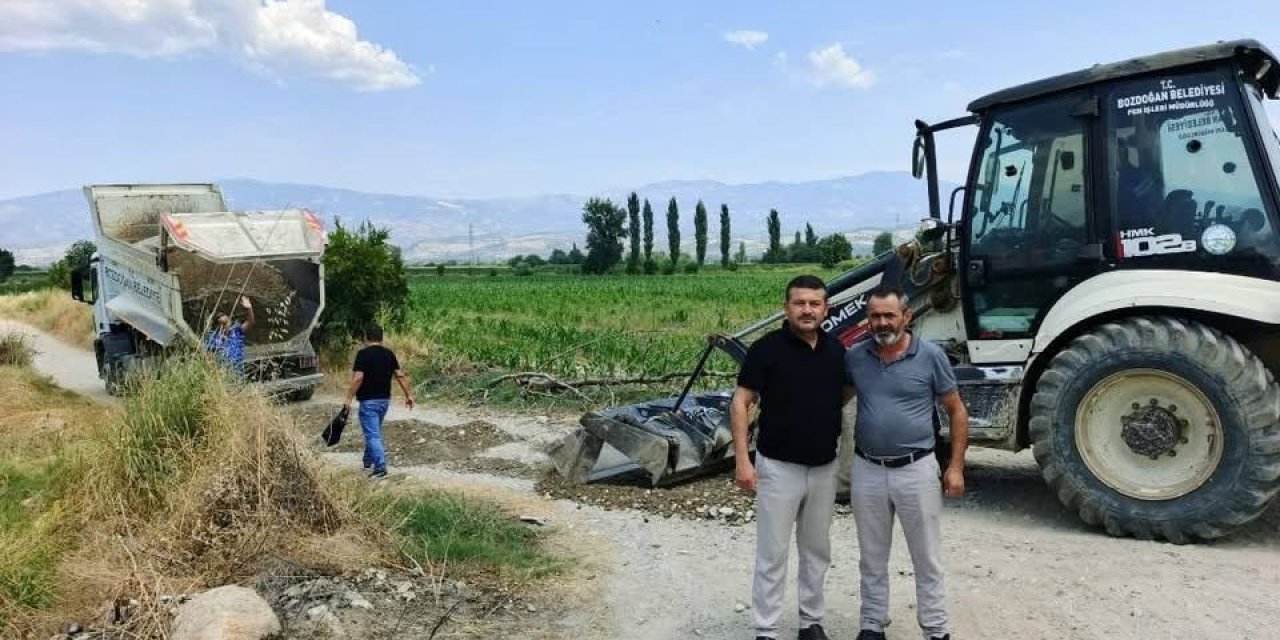 Bozdoğan’da çalışmalar sahada takip ediliyor