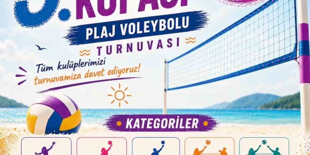Köyceğiz Plaj Voleybolu Turnuvası için geri sayım başladı