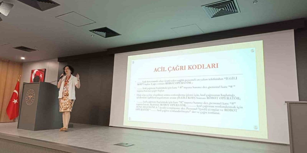 Aydın Şehir Hastanesi’nde iki günlük kalite eğitimi tamamlandı