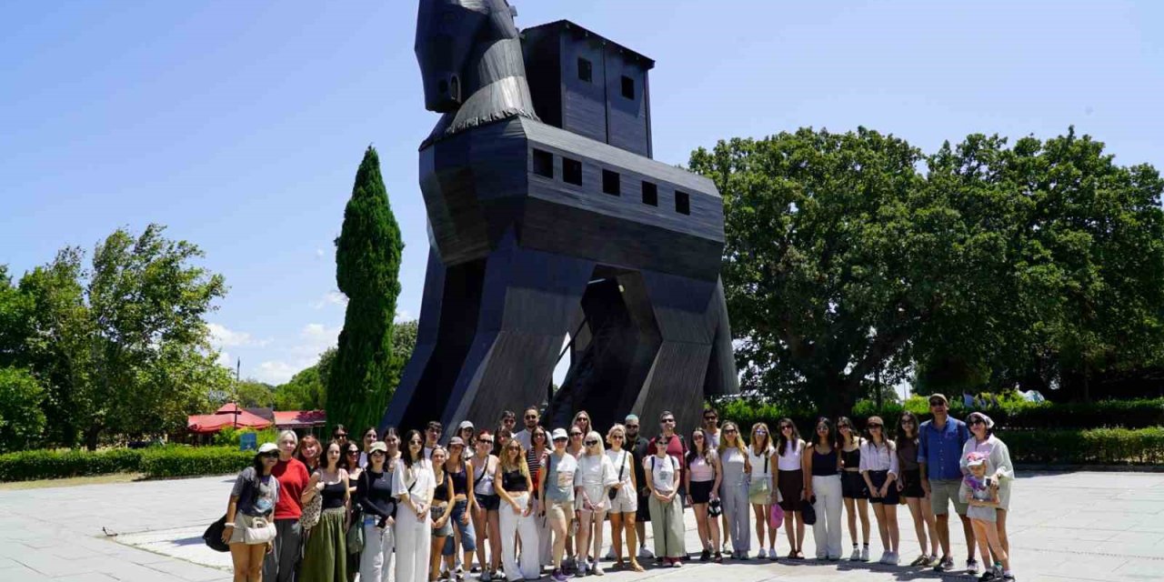 Mitolojiden geleceğe: Dört ülkeden gençler Troya’yı yeniden tasarladı