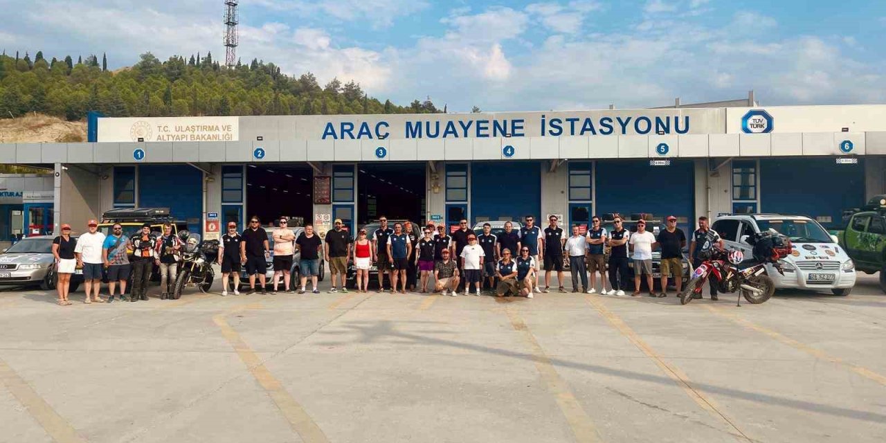 TÜVTÜRK’ün desteklediği Anadolu Dostluk Rallisi’nde ilk yarı tamamlandı