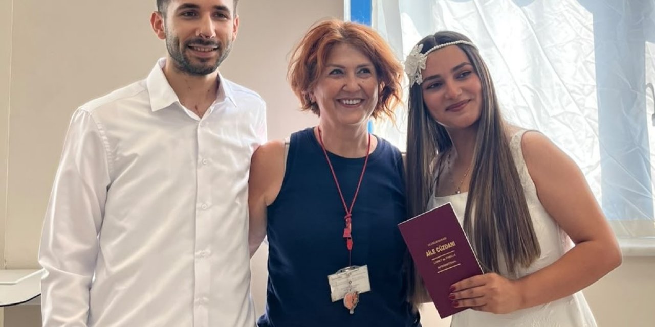 Nikah masası hastane odasına kuruldu