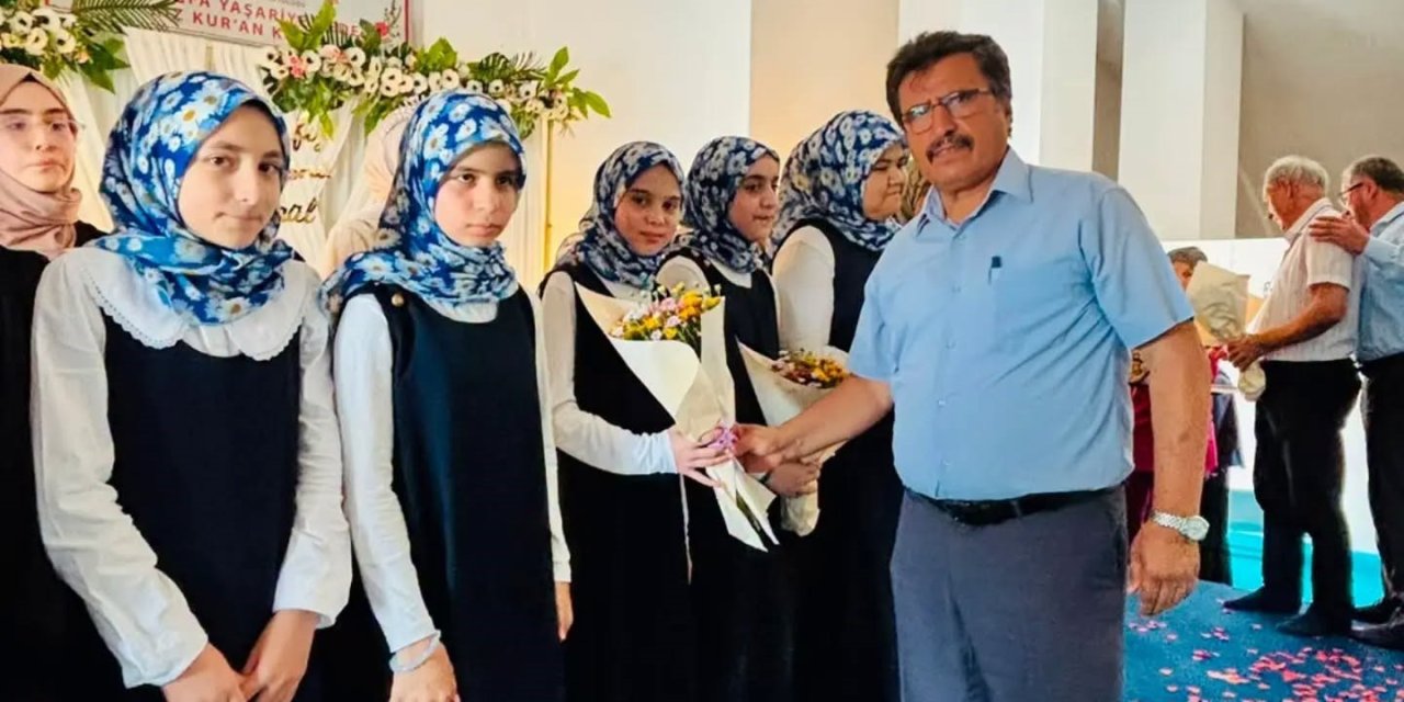 Merkezefendi’de hafızlık gururu 7. sınıfa başlamadan hıfzını tamamladı
