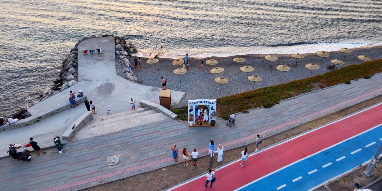 Turgutreis sahilinde "Maviye Açılan Kapı" dönemi