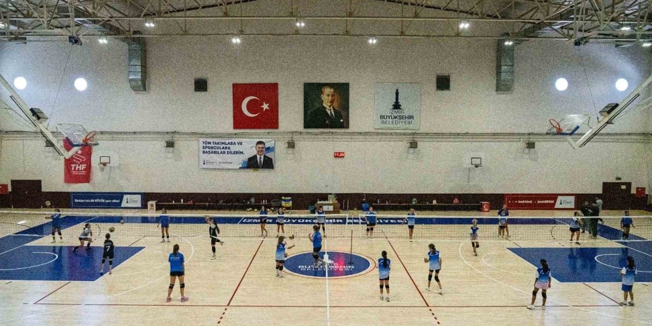 Spor okullarında voleybola yoğun ilgi