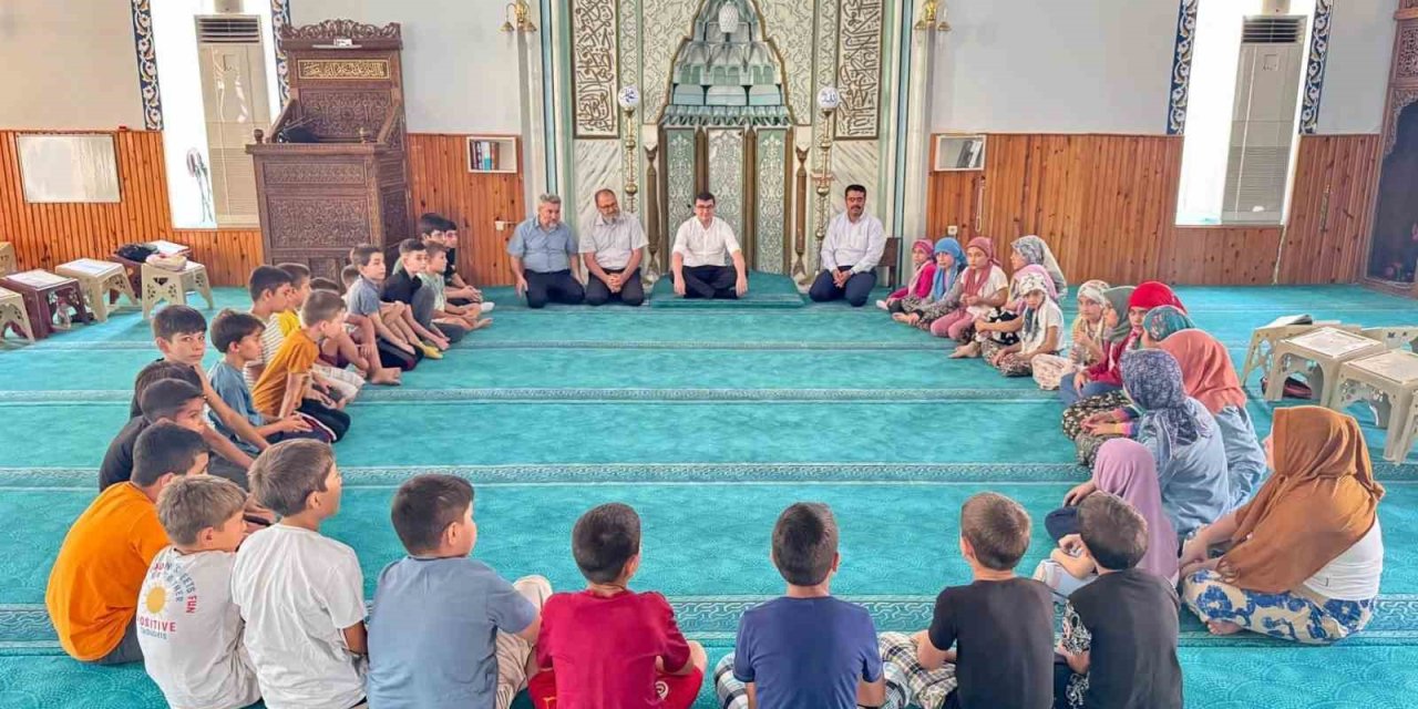 Kaymakam Sözen, eğitim çalışmalarını yerinde inceledi