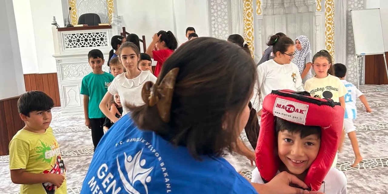 Menteşe Kur’an kurslarında "Merkezim Her Yerde" neşesi
