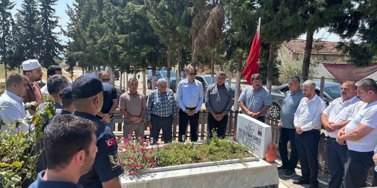 Şehit Süleyman Görece şehadetinin yıl dönümünde dualarla anıldı
