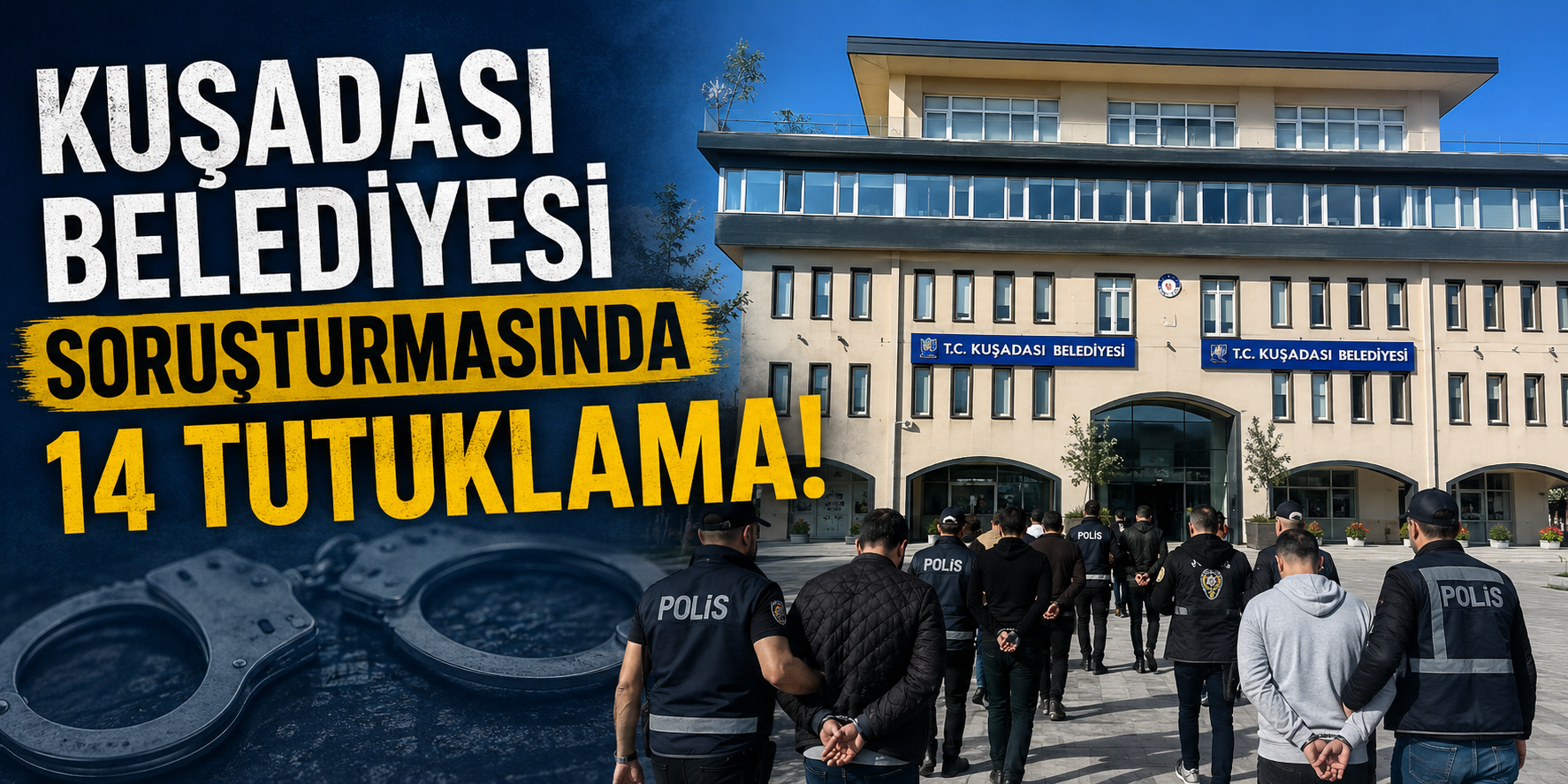 Kuşadası Belediyesi soruşturmasında 14 tutuklama!