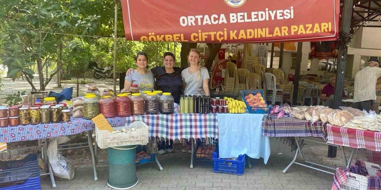 Ortaca’da ilk defa ‘Kadın Üretici Pazarı’ kuruldu