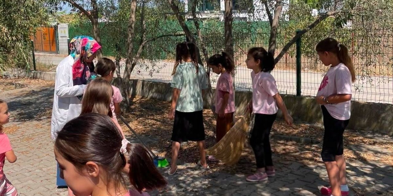 Köyceğiz’de Yaz Kur’an Kursu öğrencilerine ‘çevre bilinci’ semineri