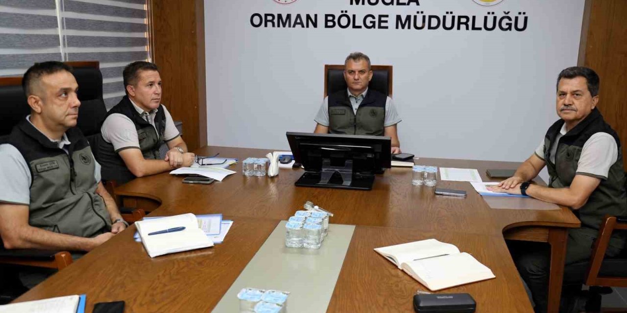 Muğla Orman Bölge Müdürü Ülküdür, OGM Ağustos Ayı Değerlendirme Toplantısı’na katıldı