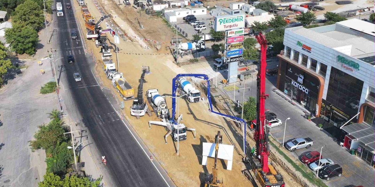 Manisa’nın ulaşım ağına güç katacak projesinde temeller atıldı