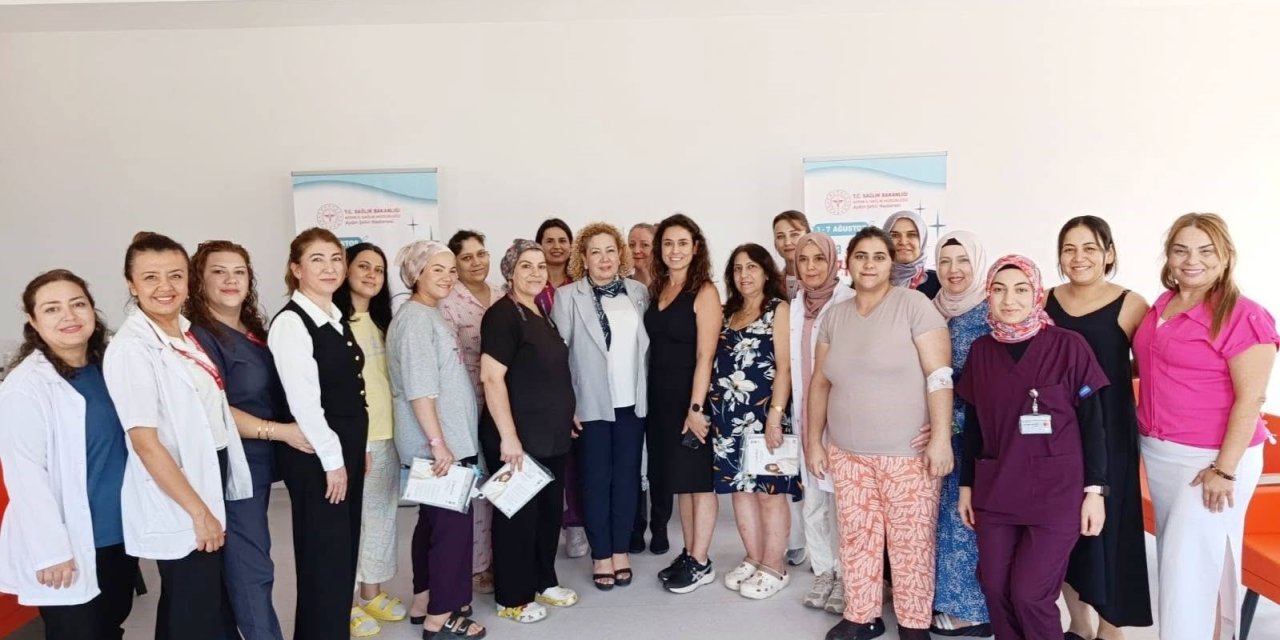 Aydın Şehir Hastanesi’nde anne ve bebek sağlığı için anlamlı buluşma