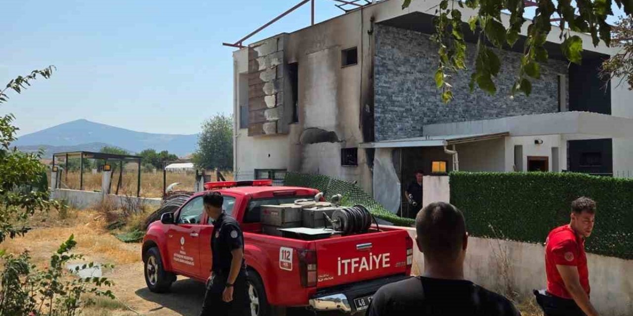Milas’ta yangın