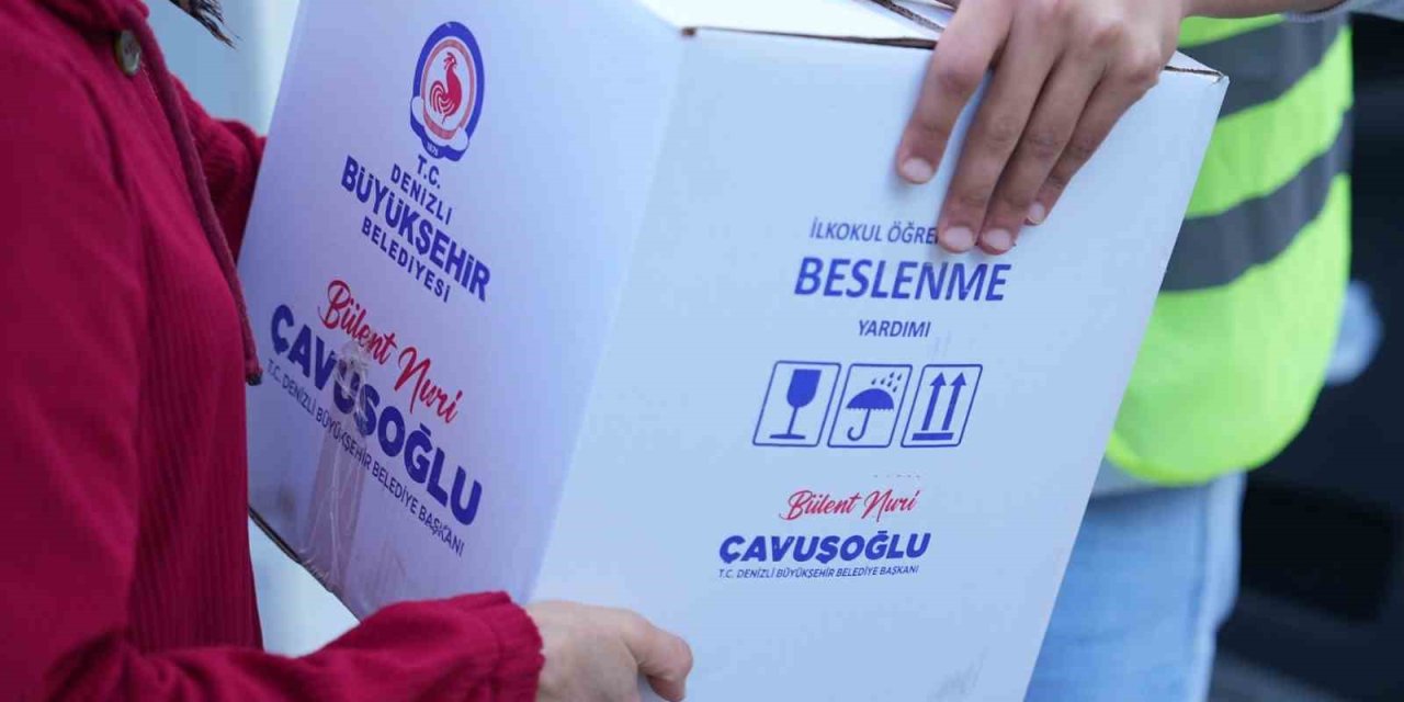 Denizli Büyükşehir’in beslenme desteğine 5. sınıflar da dahil edildi