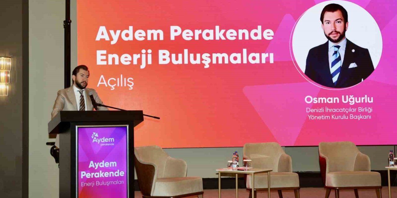 DENİB Başkanı Uğurlu; "Enerji dönüşümü üretim ve ihracat gücü için stratejik bir fırsat olarak değerlendirilmeli"