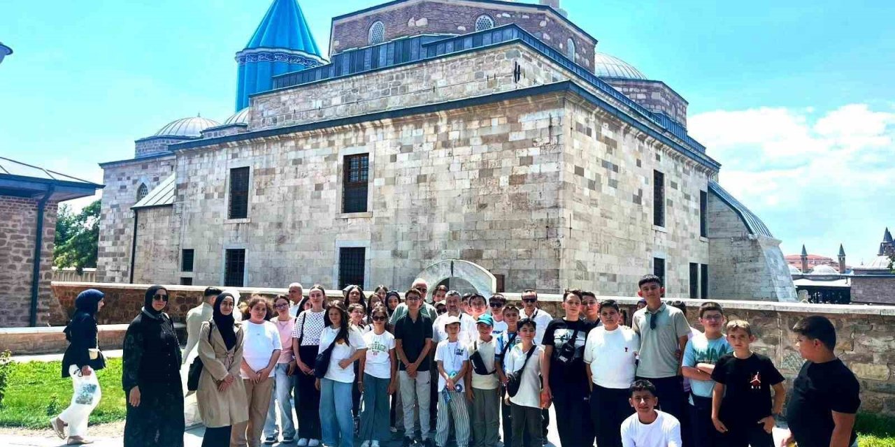 Hisarcık’ta Yaz Kur’an Kursu öğrencileri Konya’yı gezdi