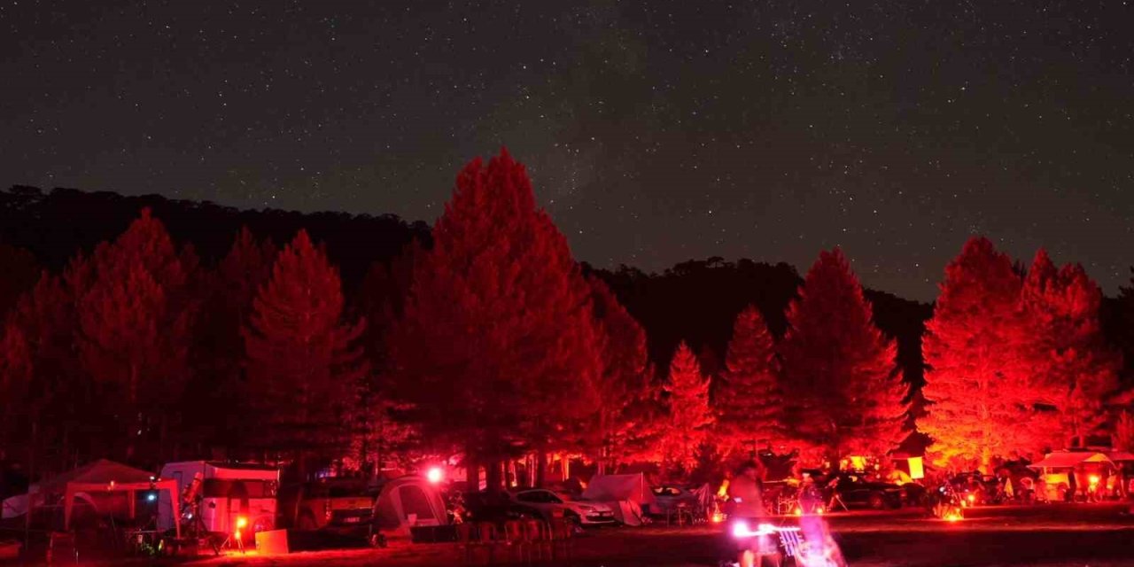 Topuklu Yaylası’nda yıldızların altında unutulmaz gece