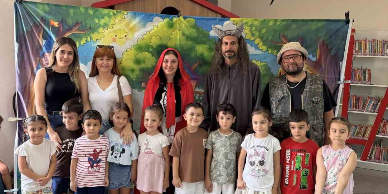 Aydın’da masallar çocuklar için sahneye taşındı
