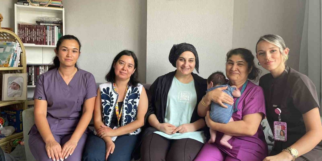 Çine Devlet Hastanesi’nden lohusalara evde destek